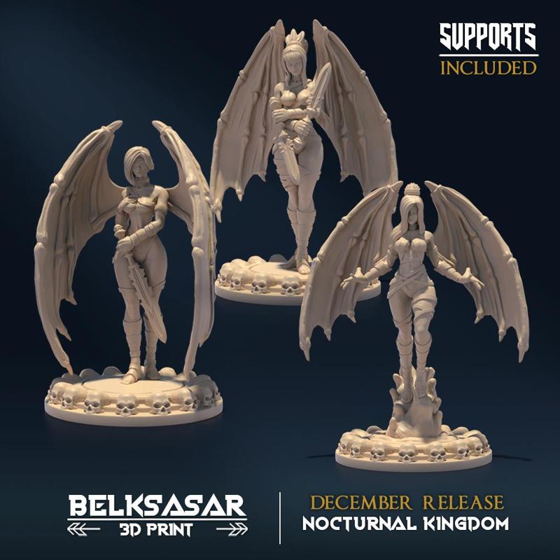 Nocturnal Wings Set x3