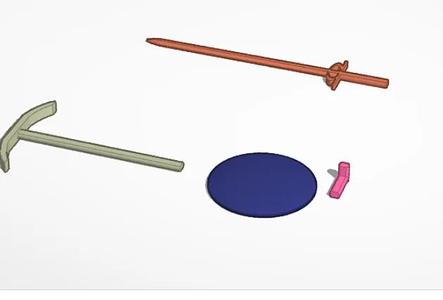 dummy 13 weapons + shield   