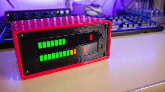 Custom VU meter
