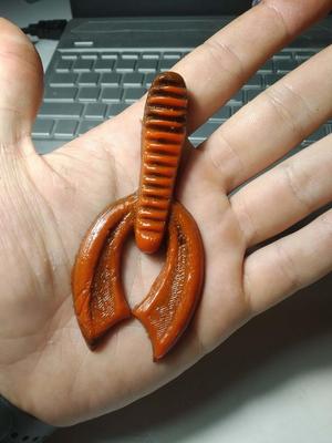 Bass Fishing Crab 100mm Mold 