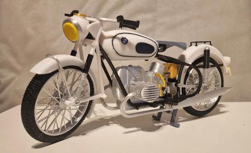 BMW R60/2 motorcycle 1964 scale 1:6 Designer Ed van der Heijden.   