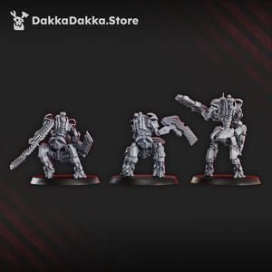 Quadro-Scorpion warriors x3