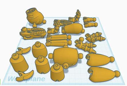 articulated Dinosaur   