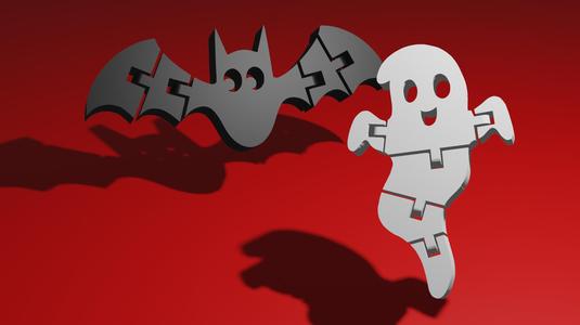 Halloween Flex Toys