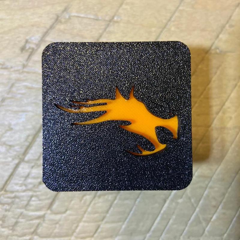 Ender3 x-axis cover - dragon   