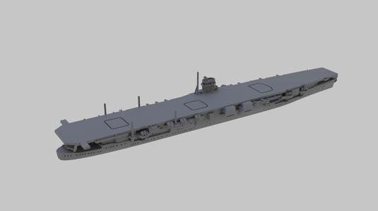 WW2 Japanese Aircraft carrier Hiryu