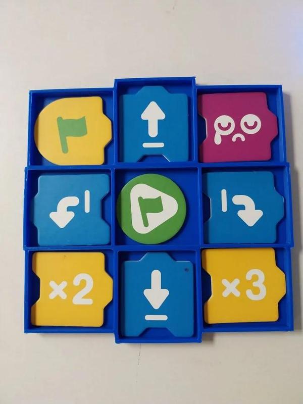 Tablero organizador para fichas de programación de mTiny   