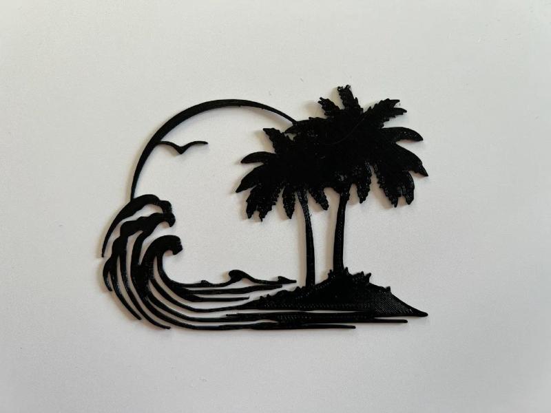 Beach Landscape Wall Art #1   