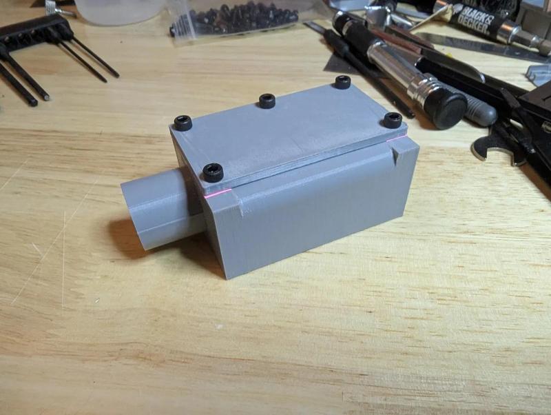 Printable Linear Air Knife for CPAP Proof of Concept   