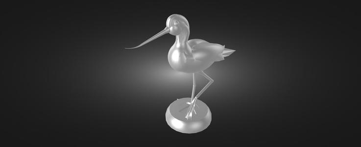 Bird figurine