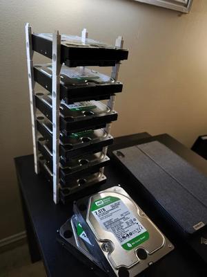 HDD LEGS, MVP HDD caddy MAX Airflow   