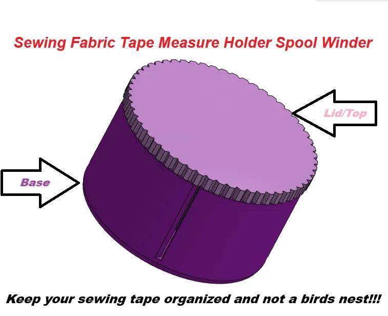 Sewing Fabric Tape Measure Holder Spool Winder   