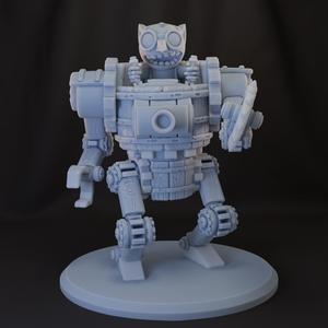 Goblin Bucket Fighter with Buzzsaw