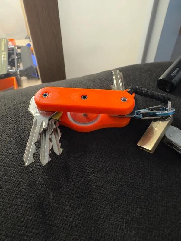 AirTag keychain Swiss Army knife style   