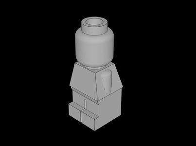 Lego Compatible (85863.dat) Microfig   