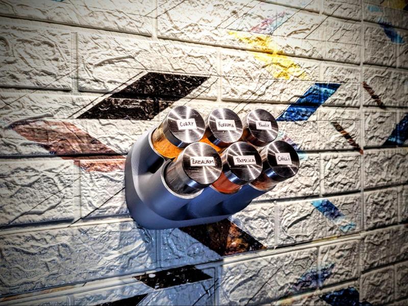 Kitchen Spices Wall Mounted Oranizer