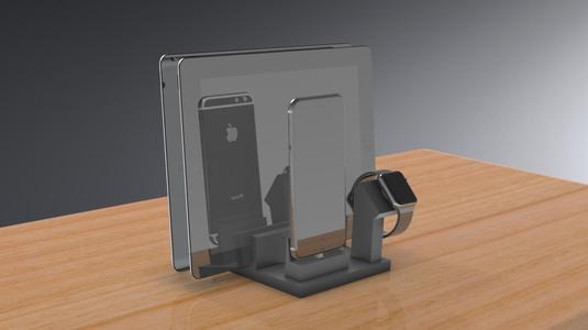Apple Smart Dock for iPad, iPhone and Apple Watch. Now with Optional Configurations