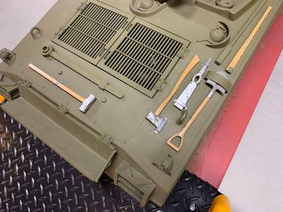 Sherman Tank Pioneer Tools for Rear Deck