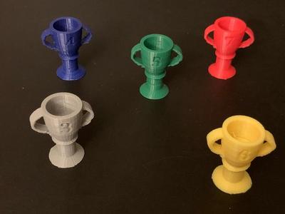 Trophies for game Balloon Cup   