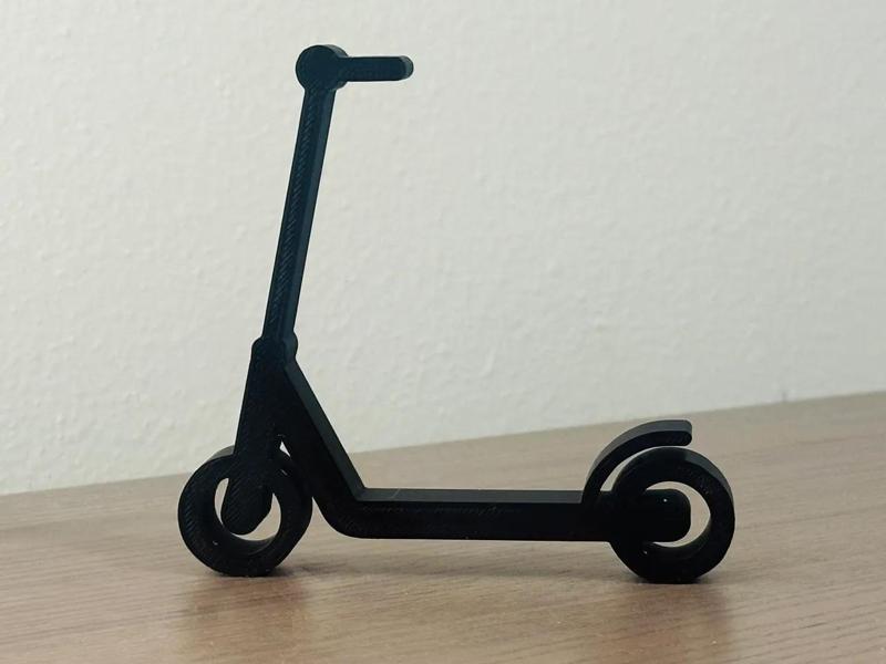 Scooter - mini sculpture   