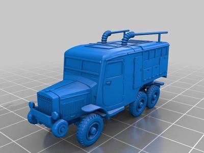 Laffly S20 PC Radio Truck easy print
