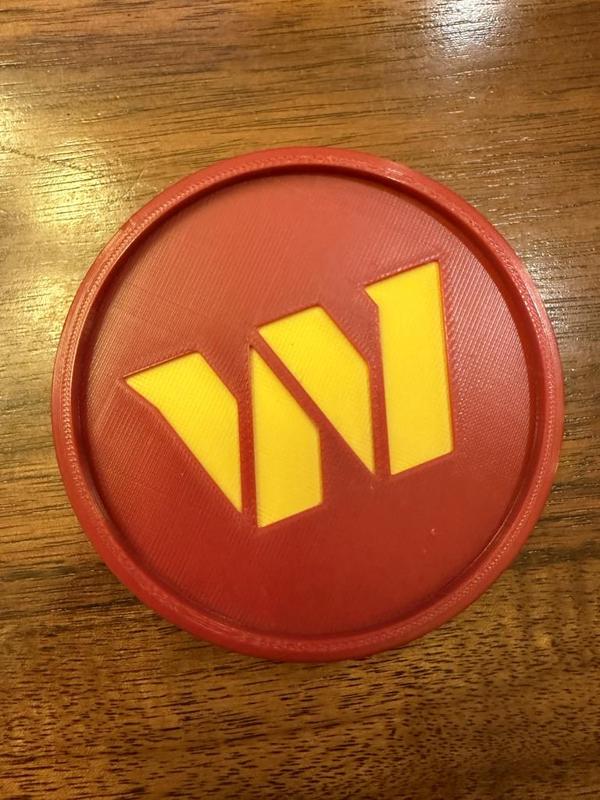 Washington Commanders Coasters