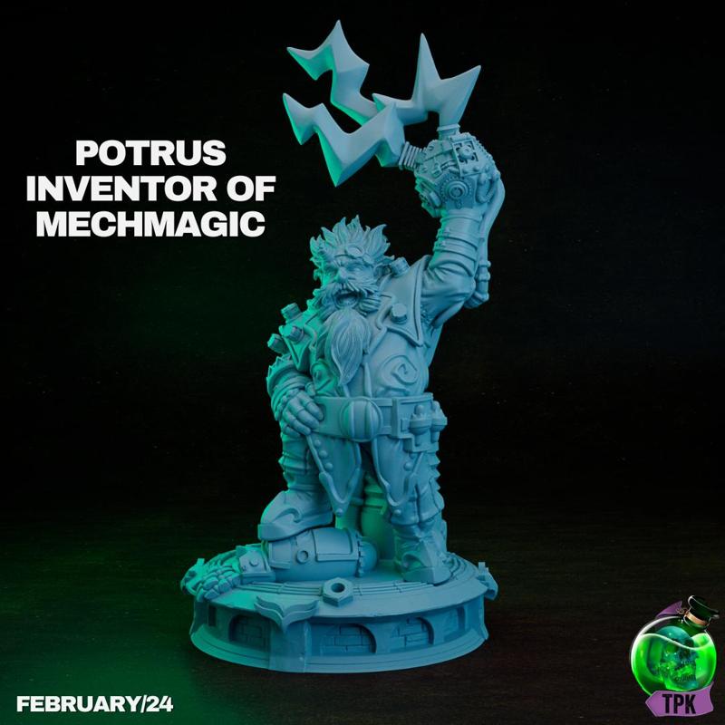 Potrus Mechmagic Inventor - pose B