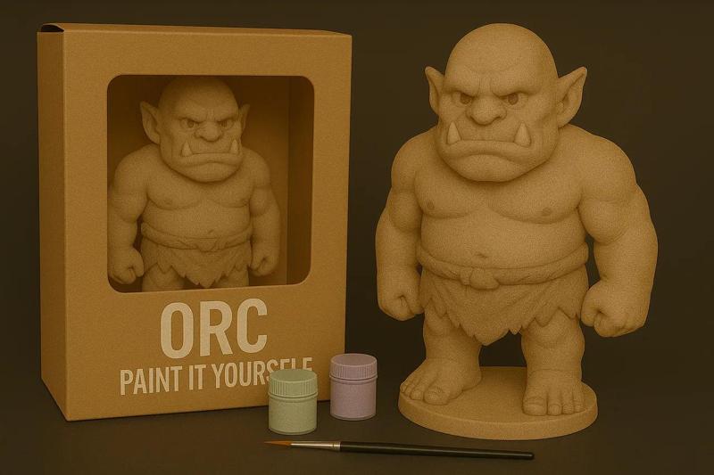 Orc – Paint-It-Yourself   