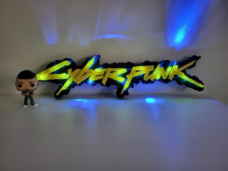 CyberPunk LED Logo   