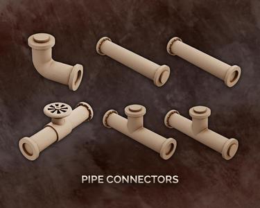Pipe Connectors - Factory Terrain