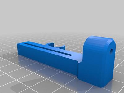 Anet A8 Extruder Stop Leveling ( with cable holder  