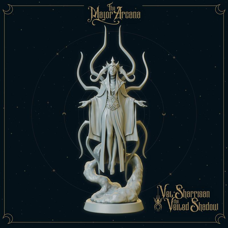 The High Priestess - Drow Sorcerer