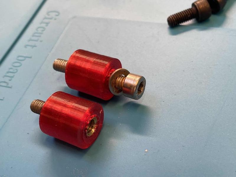 M5 Male Female Rubber Mounts (Bike Wheel Lock)
