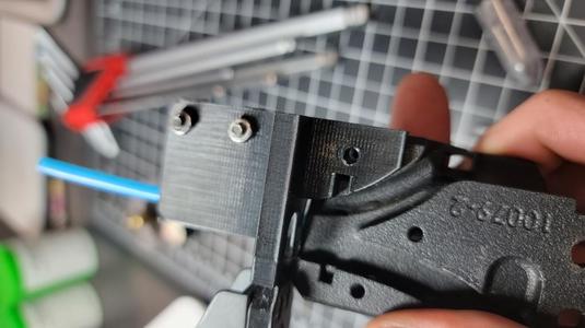DDX (v1) CR-10S filament sensor and 10x10 cable chain mount