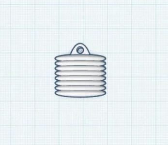 Tinkercad Backpack Zipper Pull   