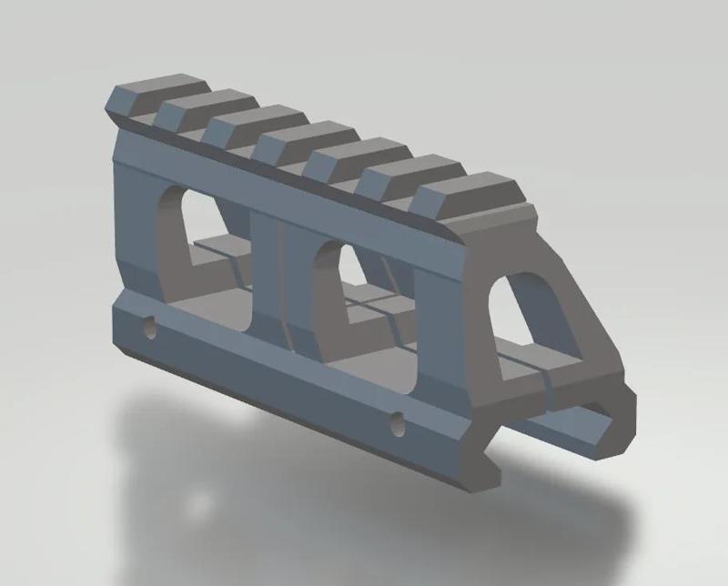 Picatinny rail 20mm to 11mm   