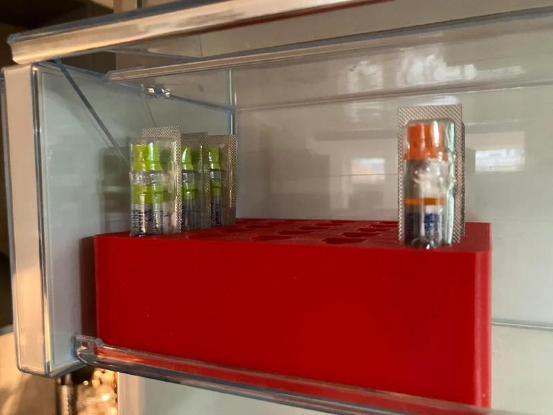 Insulin Pen Refill Fridge Holder   
