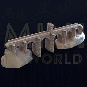 Roman Bridge by 'A Mini 3D World'
