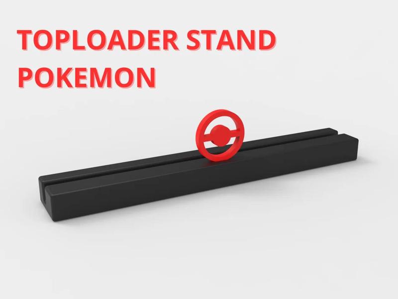 Pokemon Stand for Card Toploader   