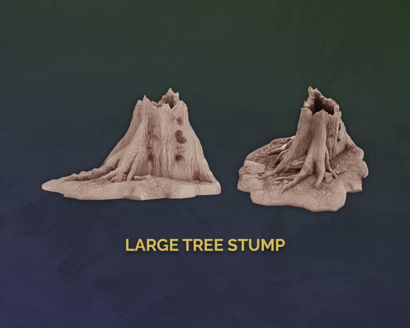 Large Tree Stump