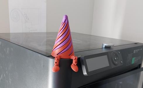 Articulated Spiral-Cone