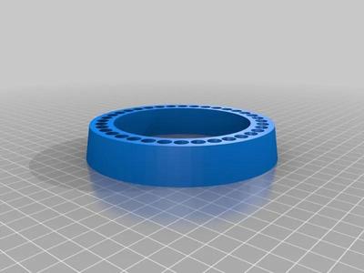36 Pencil Holder (7.5mm hole diameter- 20 degree slope angle)   