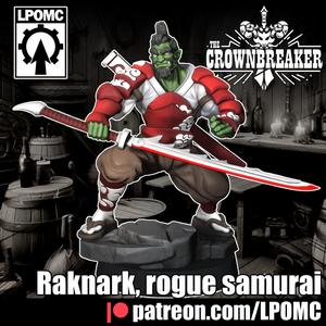 Raknark , rogue samurai