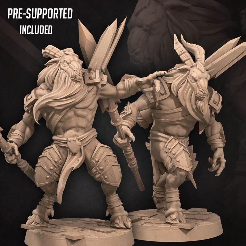 Goatmen Spears (2 Models)