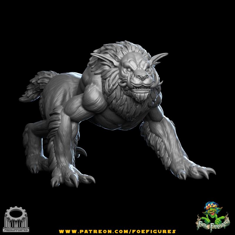 Nanka Lion Idle pose