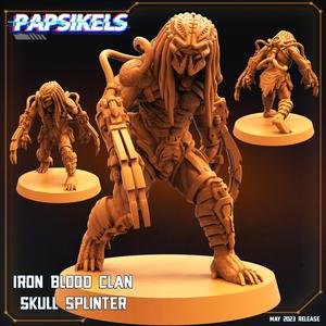 IRON BLOOD CLAN SKULL SPLINTER