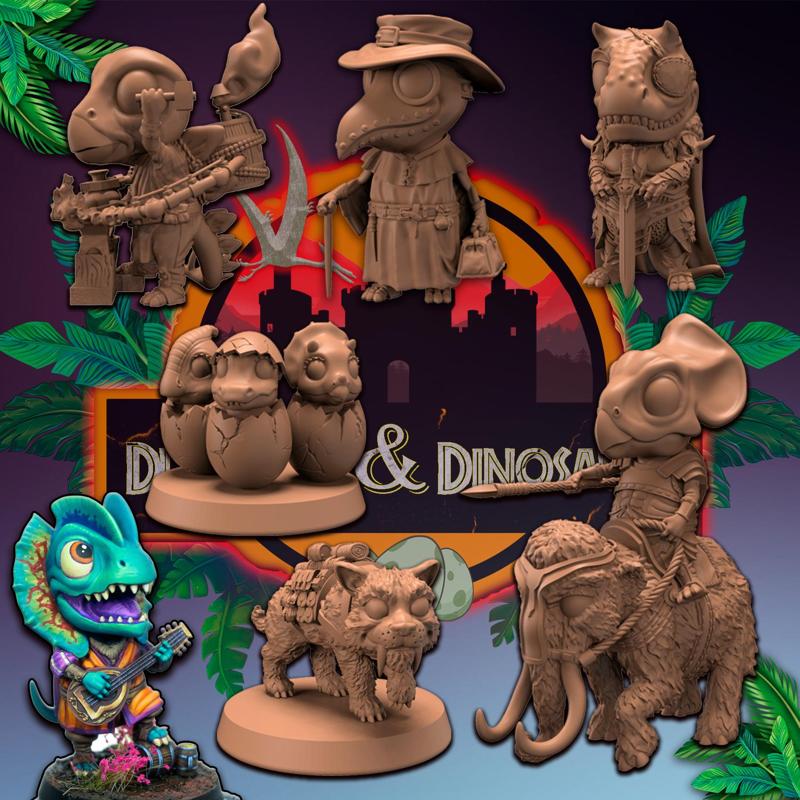 Dungeon & DinosaurS - DINOSAURS SPECIAL SET