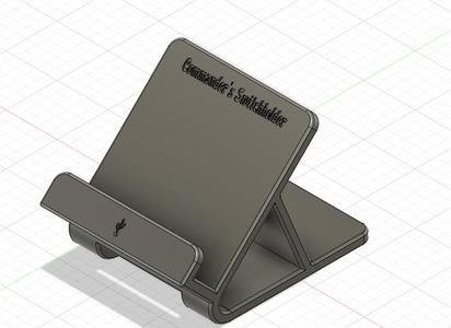 Switchholder with cutout for USB cable