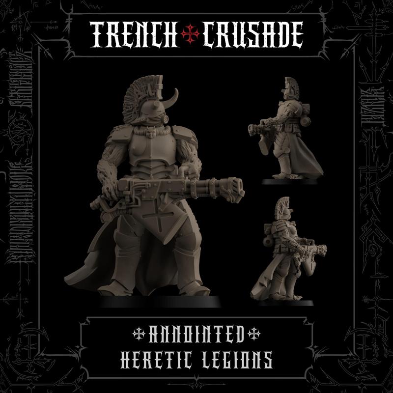 Trench Crusade - Annointed (Heavy Flamer) - Heretic Legion