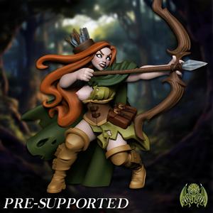 [NSFW] Florence The Archer [PRE-SUPPORTED] Female Ranger Archer